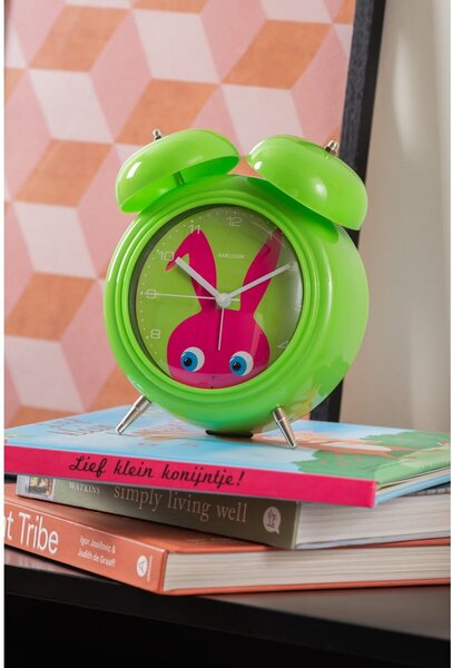 Детски будилник ø 15 cm Peekaboo Bunny – Karlsson