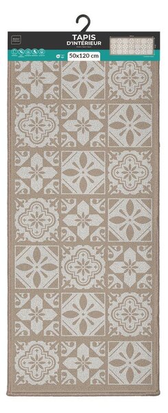 Бежова пътека подходяща за пране 50x120 cm Constantine – douceur d'intérieur