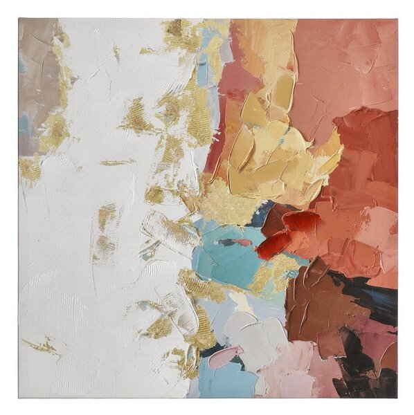 Печатна/с ръчно рисувани елементи върху платно картина 80x80 cm Crown – Bizzotto