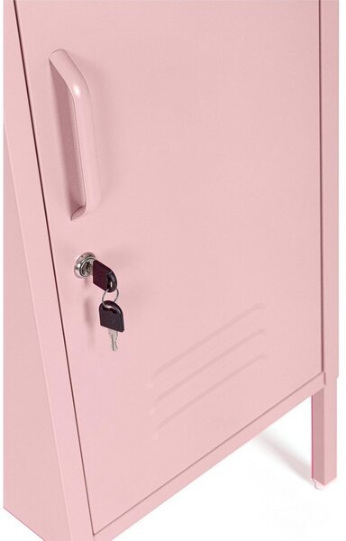 Светлорозово метално заключващ се шкафче 35x76x40 cm Cambridge – Yes Everyday