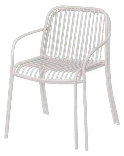 Сив градински стол метален Yua Wire – Blomus