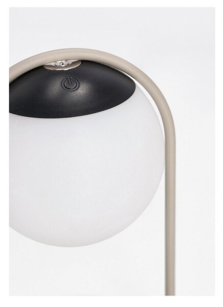 LED настолно затъмняващо се външно осветително тяло с USB ø 13,5 cm Pansy – Bizzotto