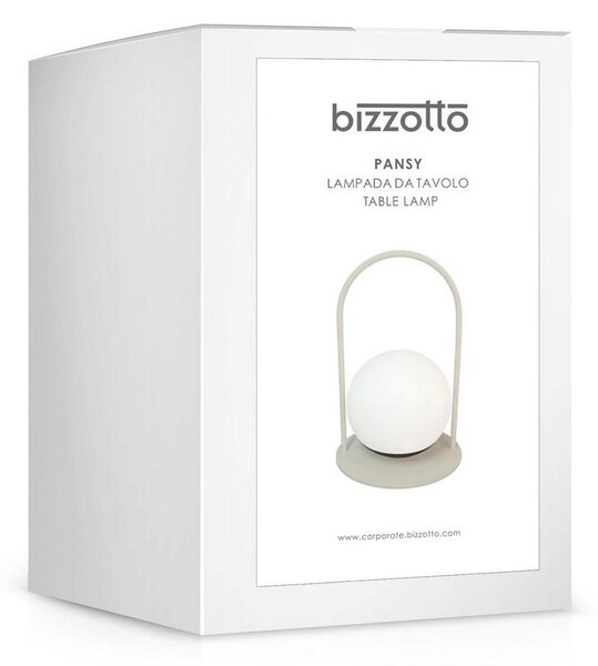 LED настолно затъмняващо се външно осветително тяло с USB ø 13,5 cm Pansy – Bizzotto