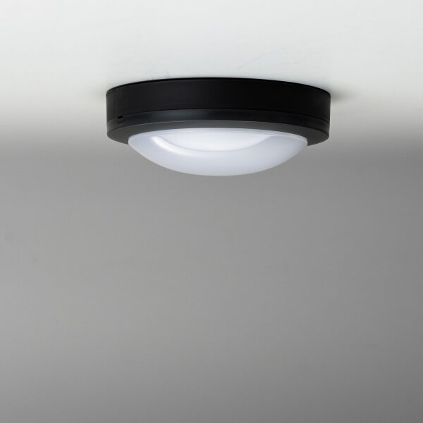 Brilagi - Екстериорна LED лампа за таван LED/13W/230V Ø 17 см IP54 антрацит