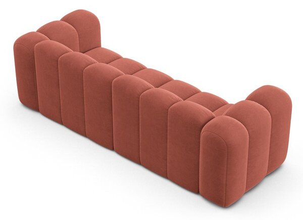 Розов диван 228 cm Lupine – Micadoni Home
