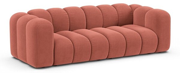 Розов диван 228 cm Lupine – Micadoni Home
