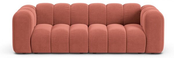 Розов диван 228 cm Lupine – Micadoni Home