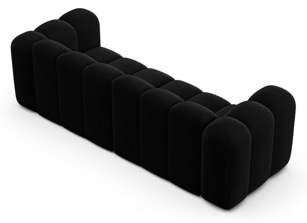 Антрацитен диван 228 cm Lupine – Micadoni Home
