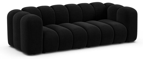 Антрацитен диван 228 cm Lupine – Micadoni Home