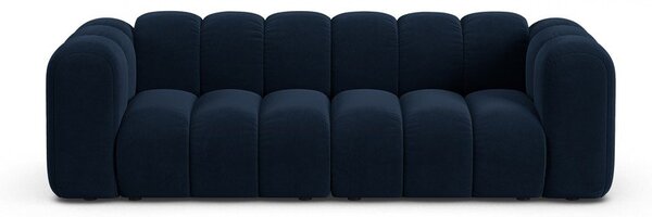 Тъмносин диван 228 cm Lupine – Micadoni Home