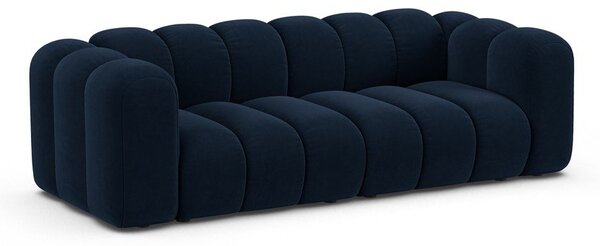 Тъмносин диван 228 cm Lupine – Micadoni Home