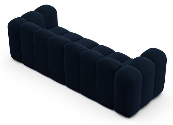 Тъмносин диван 228 cm Lupine – Micadoni Home