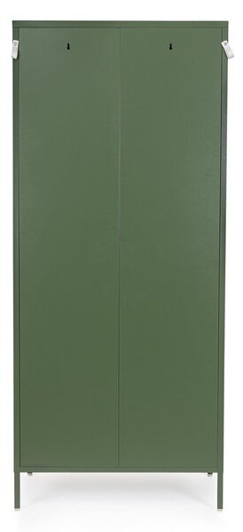 Тъмнозелено метално заключващ се шкафче 80x185x50 cm Cambridge – Yes Everyday