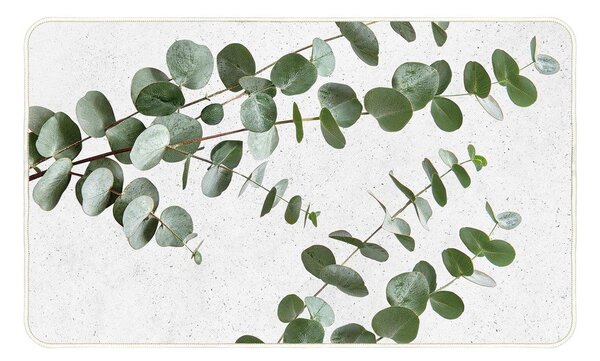 Бял/зелен килим 45x75 cm Stevia – douceur d'intérieur