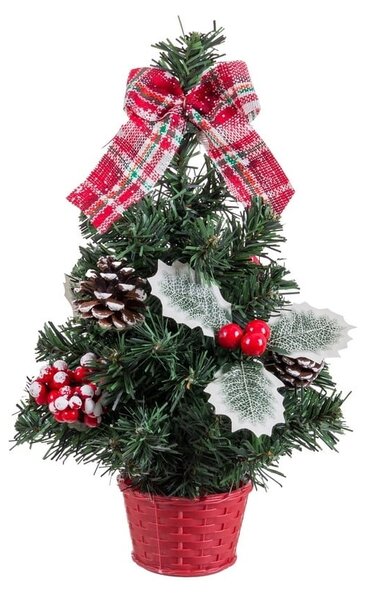 Изкуствена коледна елха, височина 30 cm Holly – Casa Selección