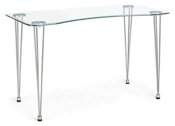 Работна маса със стъклен плот 60x120 cm Rondo – Bizzotto