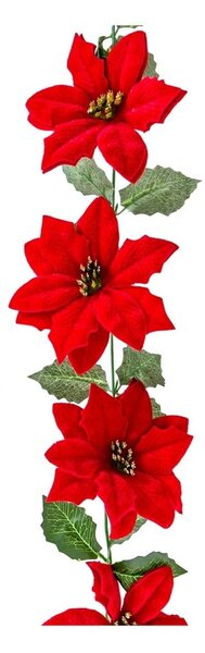 Коледен гирлянд 180 cm Poinsettia – Casa Selección