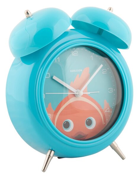 Детски будилник ø 15 cm Peekaboo Goldfish – Karlsson