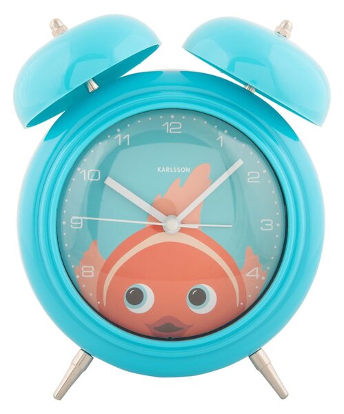 Детски будилник ø 15 cm Peekaboo Goldfish – Karlsson