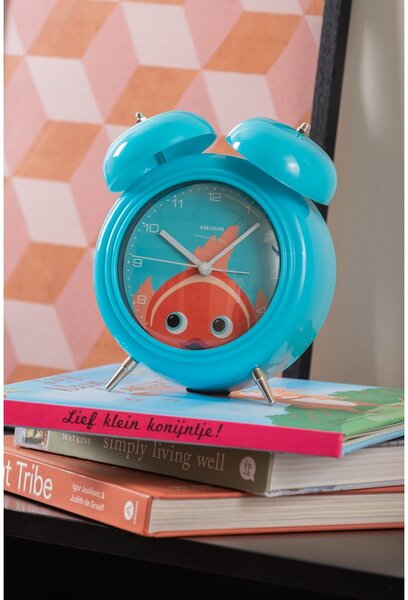 Детски будилник ø 15 cm Peekaboo Goldfish – Karlsson