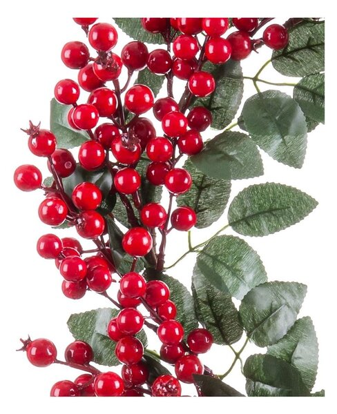 Коледен венец ø 45 cm Holly Leaves – Casa Selección