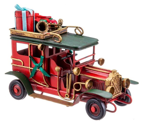 Метална Коледна фигурка (височина 8 cm) Vintage Car – Casa Selección