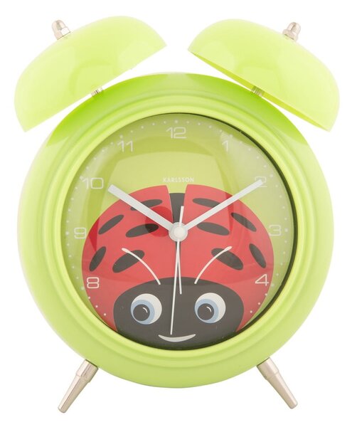 Детски будилник ø 15 cm Peekaboo Ladybug – Karlsson