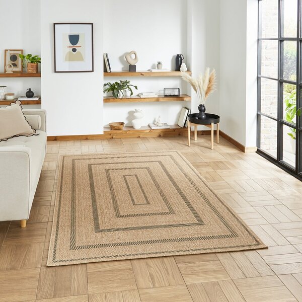 Светлокафяв външен килим 200x290 cm Nomad – Think Rugs