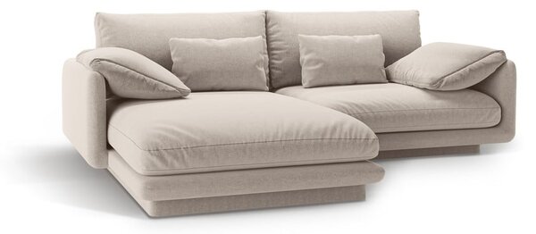 Бежов ъглов диван (ляв ъгъл) Torino – Micadoni Home