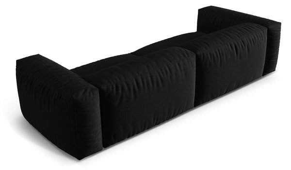 Черен модулен диван 320 cm Martina – Micadoni Home