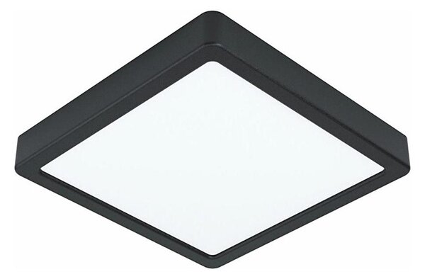 Eglo 78814 - LED плафон FUEVA LED/17W/230V 21x21 cm черен