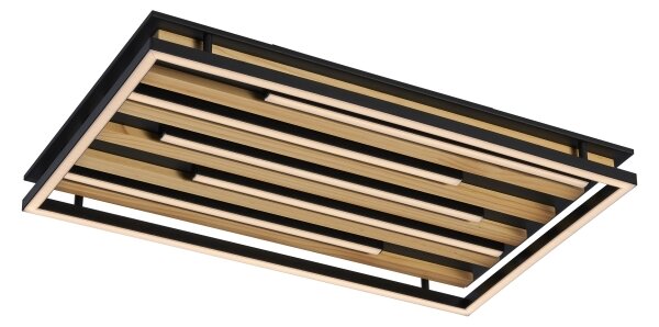 Osram - LED димируемо таванно осветително тяло ORBIS ACOUSTIC LED/30W/230V 51x31 cm борово