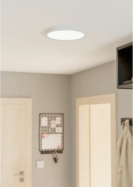 Eglo 78669 - LED таванно осветително тяло FUEVA LED/20,5W/230V Ø 28,5 cm бяло
