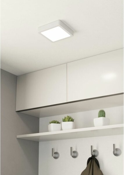 Eglo 78678 - LED плафон FUEVA LED/11W/230V 16x16 cm бял