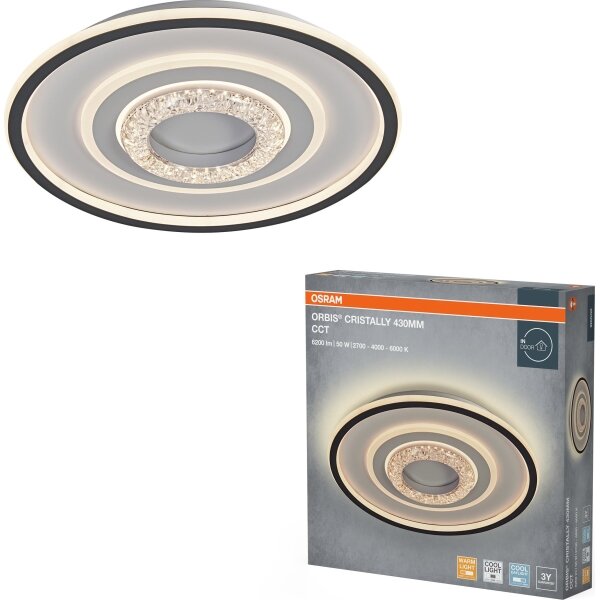 Osram - LED таванно осветително тяло ORBIS CRISTALLY LED/50W/230V 2700/4000/6000K