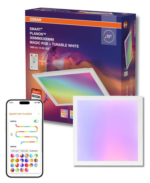 Osram - LED RGBW димируемо таванно осветително тяло SMART+ MAGIC LED/14W/230V 30x30 cm Wi-Fi