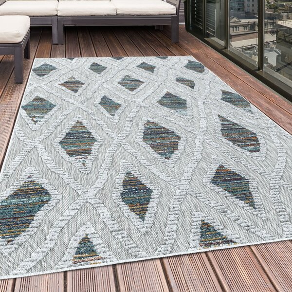 Светлосив външен килим 80x150 cm Bahama – Ayyildiz Carpets