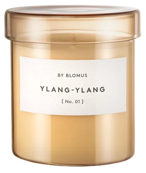 BLOMUS Ароматна свещ - VALOA - размер L - цвят пепел от рози (Misty Rose) - аромат Ylang-Ylang
