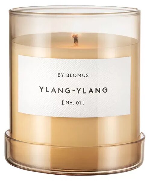 BLOMUS Ароматна свещ - VALOA - размер L - цвят пепел от рози (Misty Rose) - аромат Ylang-Ylang
