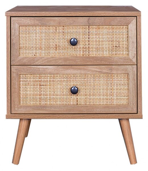 Нощно шкафче Oslo Sonoma 50x39x55 см