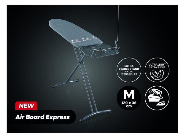 Дъска за гладене 120x38 cm Air Board Express M – LEIFHEIT