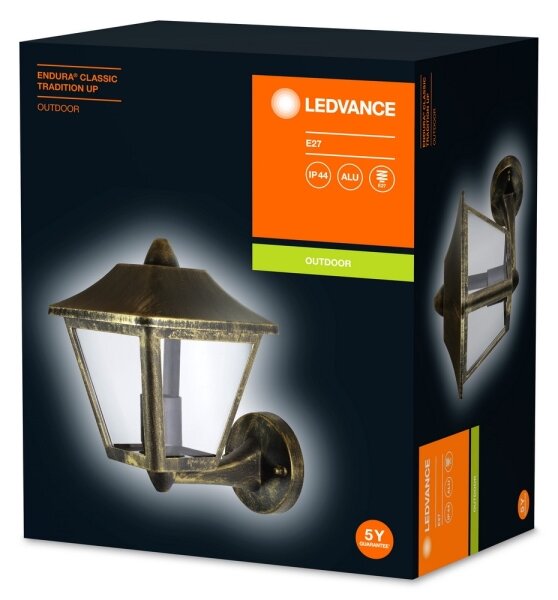Ledvance - Външна, настенна лампа ENDURA 1xE27/60W/230V IP44