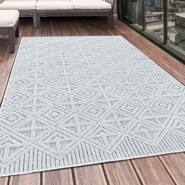 Светлосив външен килим 120x170 cm Bahama – Ayyildiz Carpets