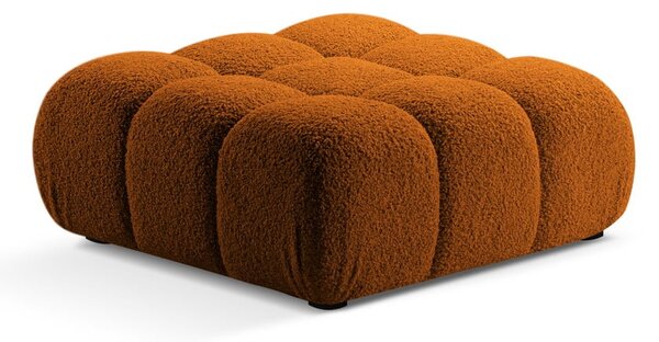 Оранжева модулна табуретка от букле Bellis – Micadoni Home