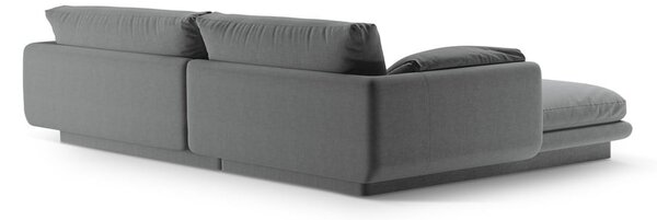 Тъмносив ъглов диван (десен ъгъл) Torino – Micadoni Home