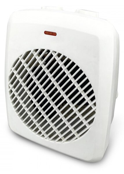 Вентилаторна печка ELITE EFH-1385, 2000W, До 20 м2, 3 степени, Термостат, Бял