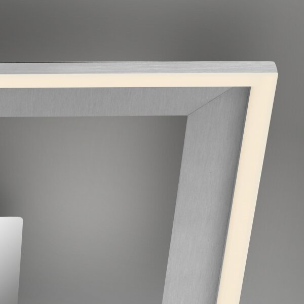 Brilo - LED Димируем полилей за повърхностен монтаж FRAME 2xLED/11W/230V