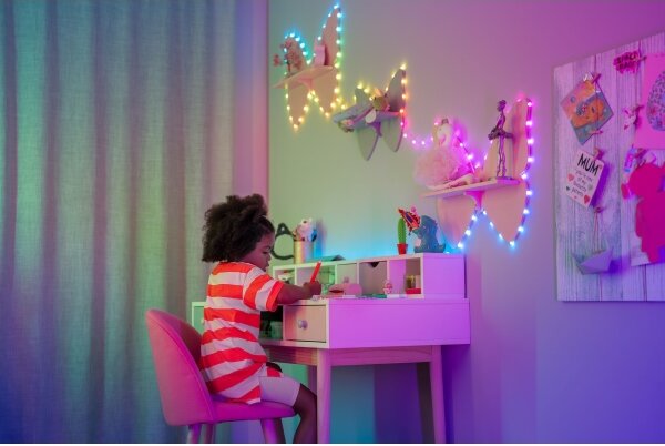 Twinkly TWKS200RGB-G - LED RGB Димируем коледни лампички 200xLED 14 м USB Wi-Fi