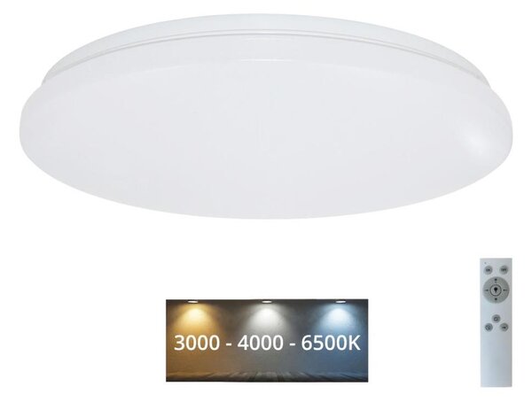 Brilagi - LED Димируем плафон OPAL LED/24W/230V 3000/4000/6500K + д.у