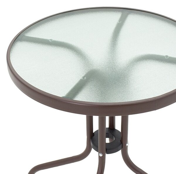 Комплект от 3 броя градинска маса и столове Obbi-Watson Maro 60x60x70 см